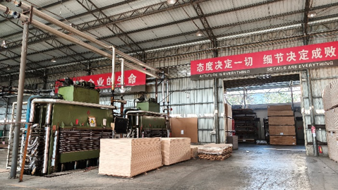 Mingyuan Wood plywood factory Guangxi China